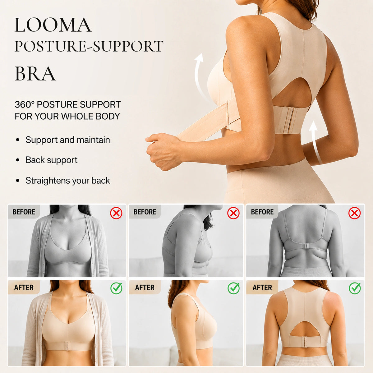 Women’s Posture-Support Bra