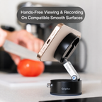 GripArc supporting hands-free phone viewing and recording