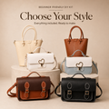 Looma Handbag Maker Kit showing all Aurea, Moytsa, and Liliora style and color options