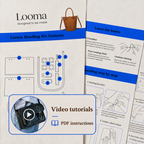 Looma Handbag Maker Kit guide with video tutorials and PDF instructions