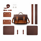 Liliora Brown finished handbag with matching kit pieces