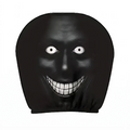 Midnight Grinner creepy face car headrest cover