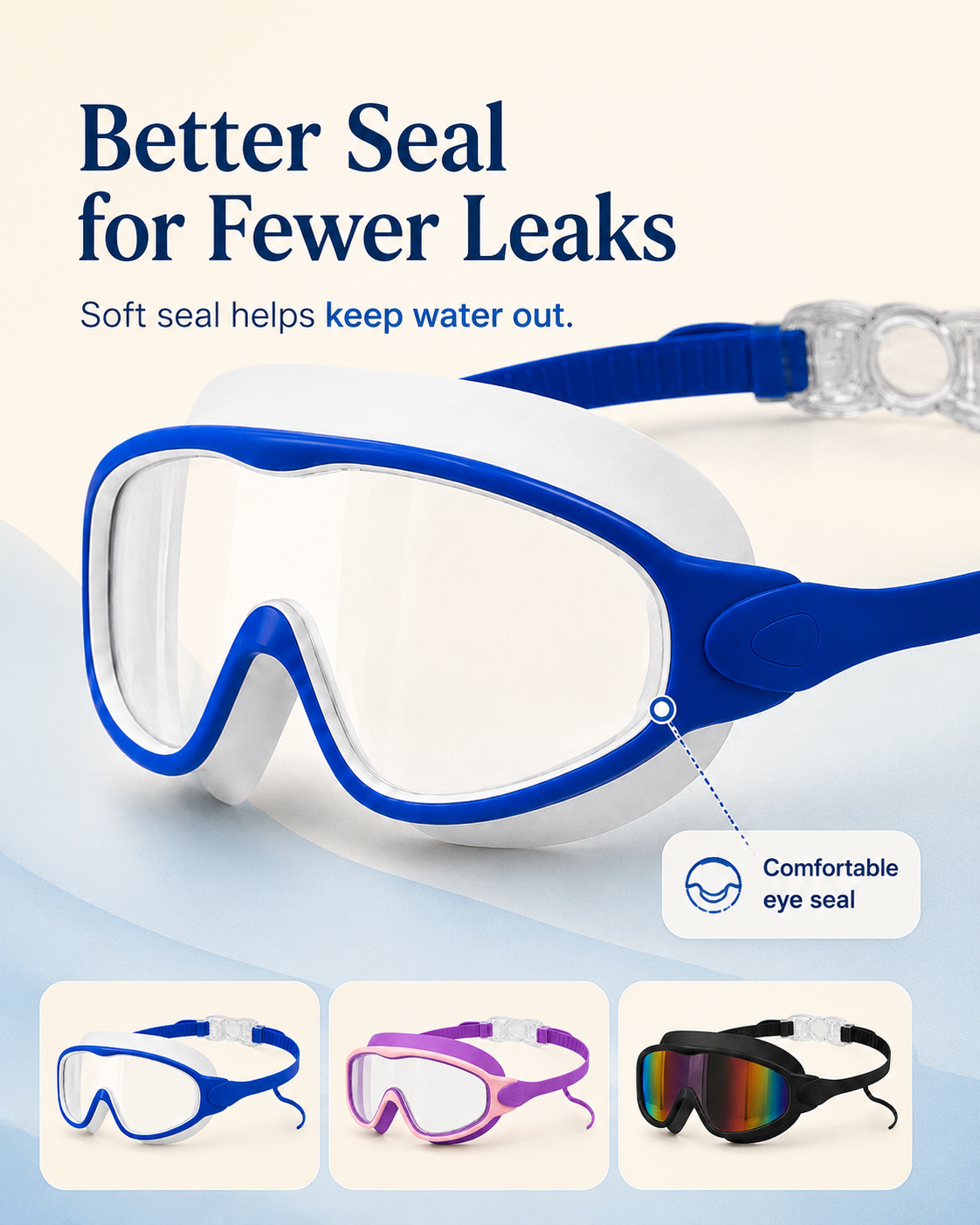 SplashEase soft eye seal